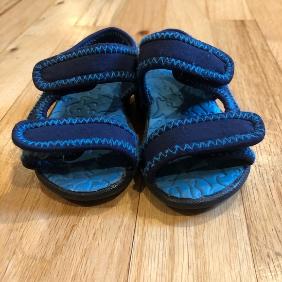 Navy Play Sandals/Water Shoes - Toddler/Baby - Picture 2 of 6